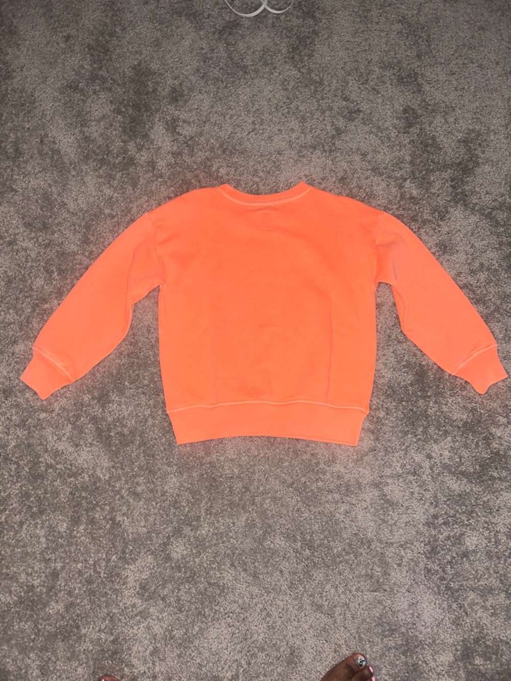 GAP kids Crewneck Sweatshirt - Bright Orange - Picture 3 of 5